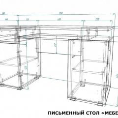 Стол письменный Мебелеф-13 | фото 7