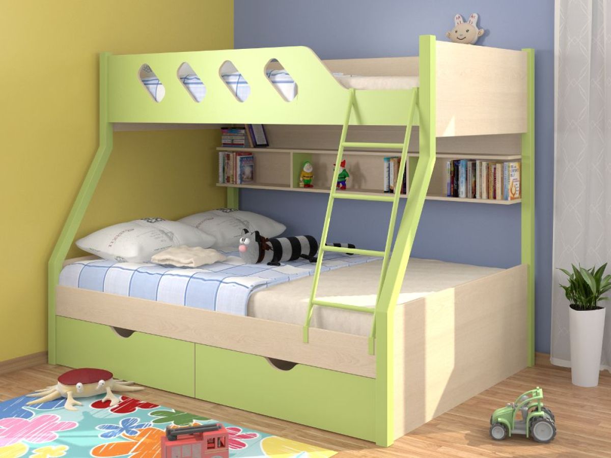 Кровать двухъярусная ДЕЛЬТА-20.02 | фото 2