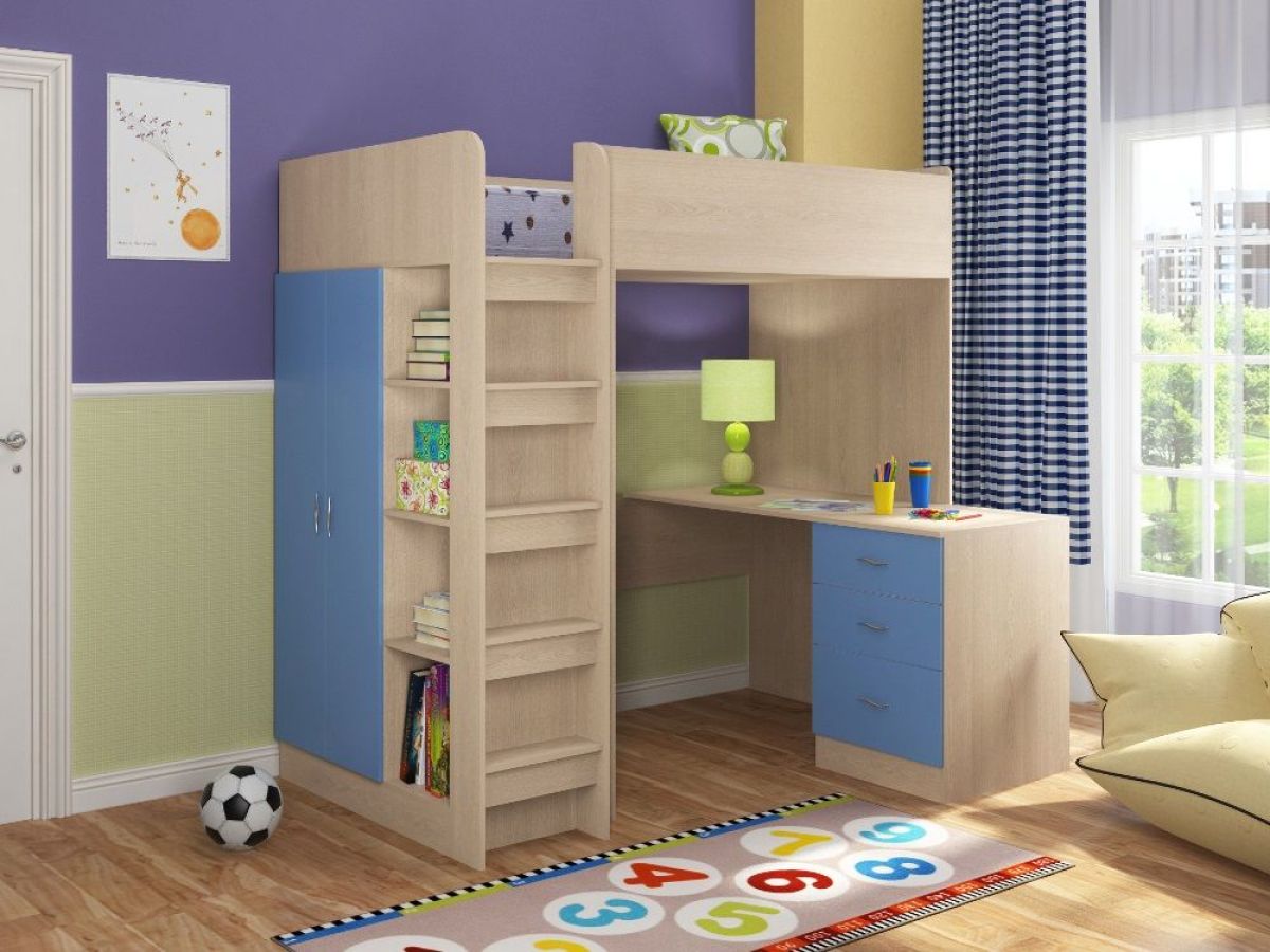 Кровать-чердак "Теремок-3" | фото 8