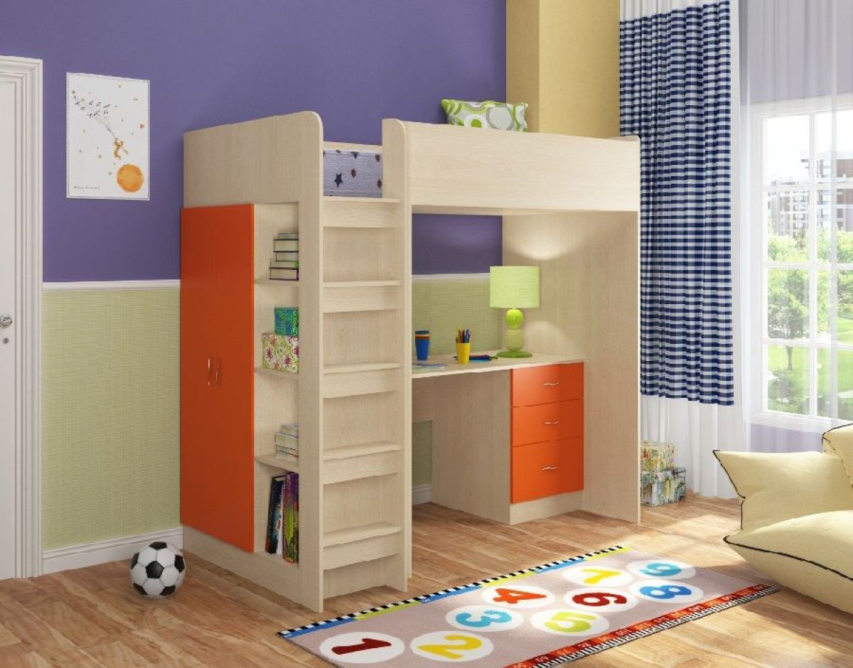 Кровать-чердак "Теремок-3" | фото 11