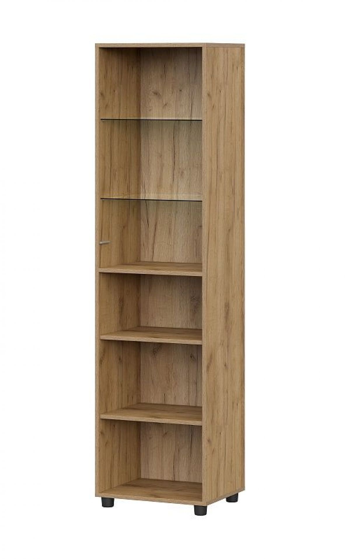 МИЛАН Гостиная (Дуб Золотой/Белый Матовый) модульная | фото 24