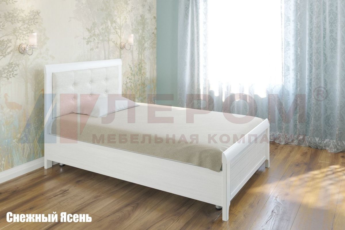 Кровать КР-2032 с мягким изголовьем | фото 4