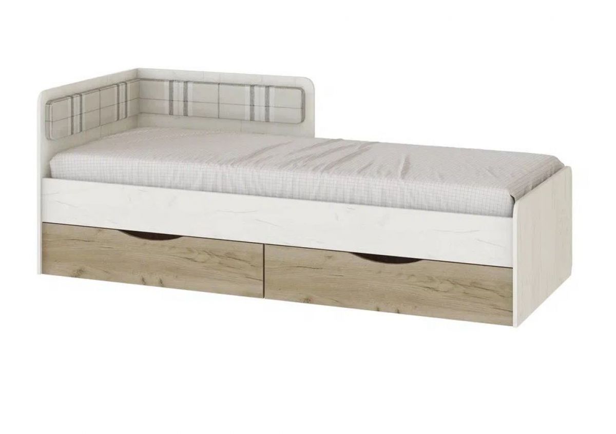 Подростковая Хогвартс (модульная) дуб крафт белый/дуб крафт серый | фото 4