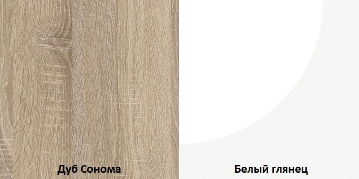 СОФИ Гостиная (модульная) дуб сонома/белый | фото 2