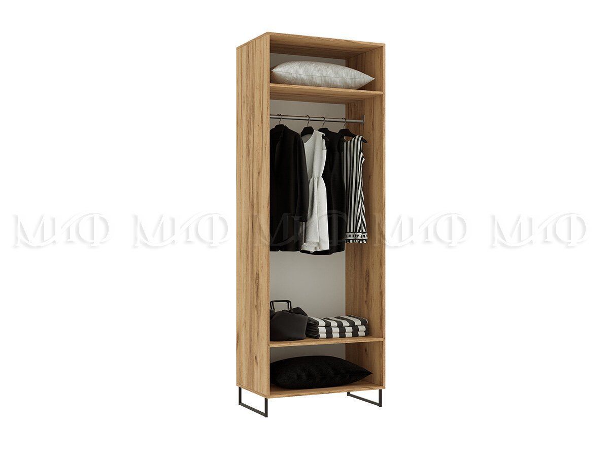 НЭНСИ LOFT Шкаф 2-х ств. 800 (Дуб крафт) | фото 2