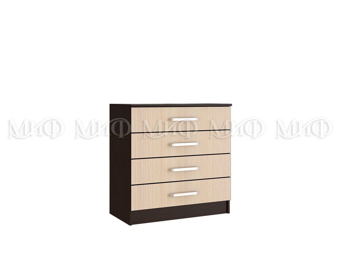 ФИЕСТА Спальный гарнитур (модульная) ЛДСП (Дуб беленый/венге) | фото 9