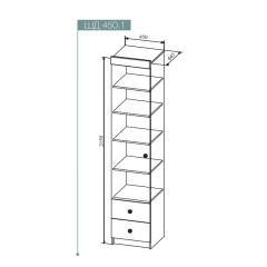 СКАНДИ ШД450.1 Шкаф | фото 2