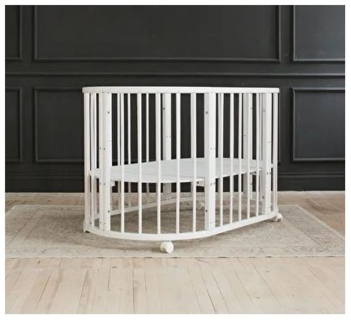 Кроватка-трансформер Classic 6в1 + маятник + комплект матрасов (венге) | фото 9