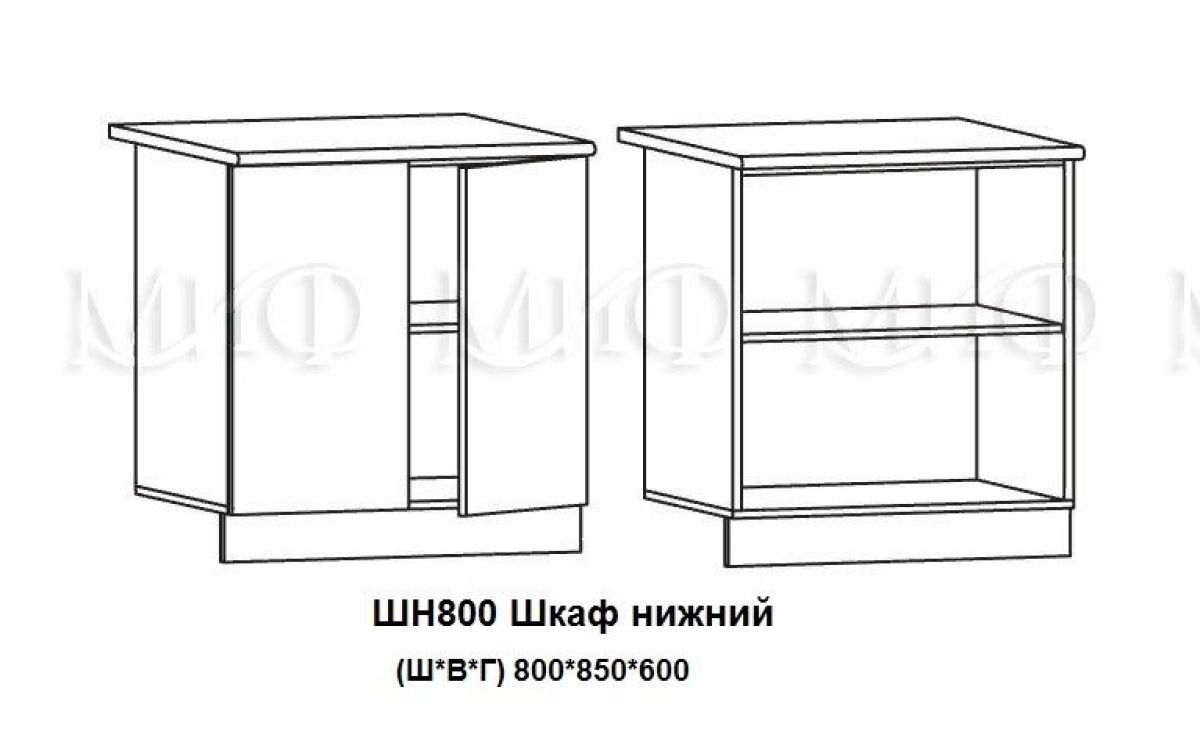 ЛИЗА-2 Кухонный гарнитур 1,8 Белый глянец холодный | фото 8