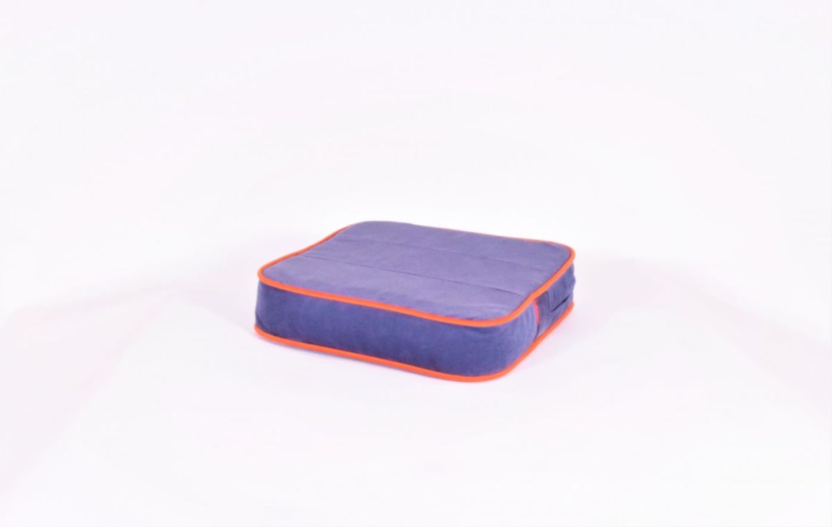 Пуф-подушка бескаркасный Моби (Велюр) 40*40 | фото 5