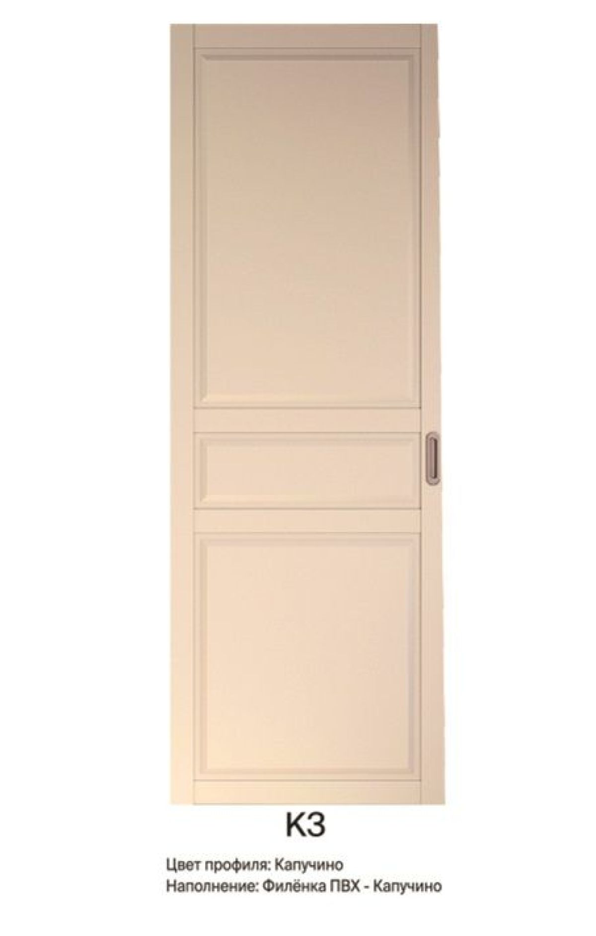 Шкаф-купе 1700 серии NEW CLASSIC K2+K2+B2+PL2(2 ящика+1 штанга+1 полка) профиль «Капучино» | фото 10