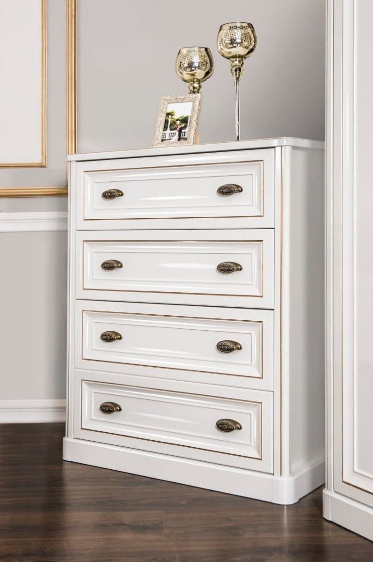 Спальня Натали 6-ти ств (белый глянец/экокожа) | фото 4