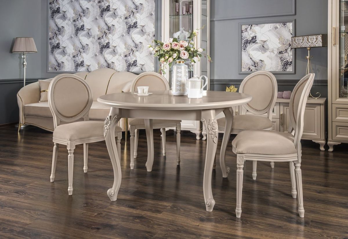 Стол круглый Мокко (бежевый) | фото 2