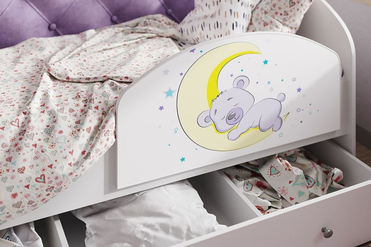 Кровать Звездочка на щитах + Бортик | фото 13