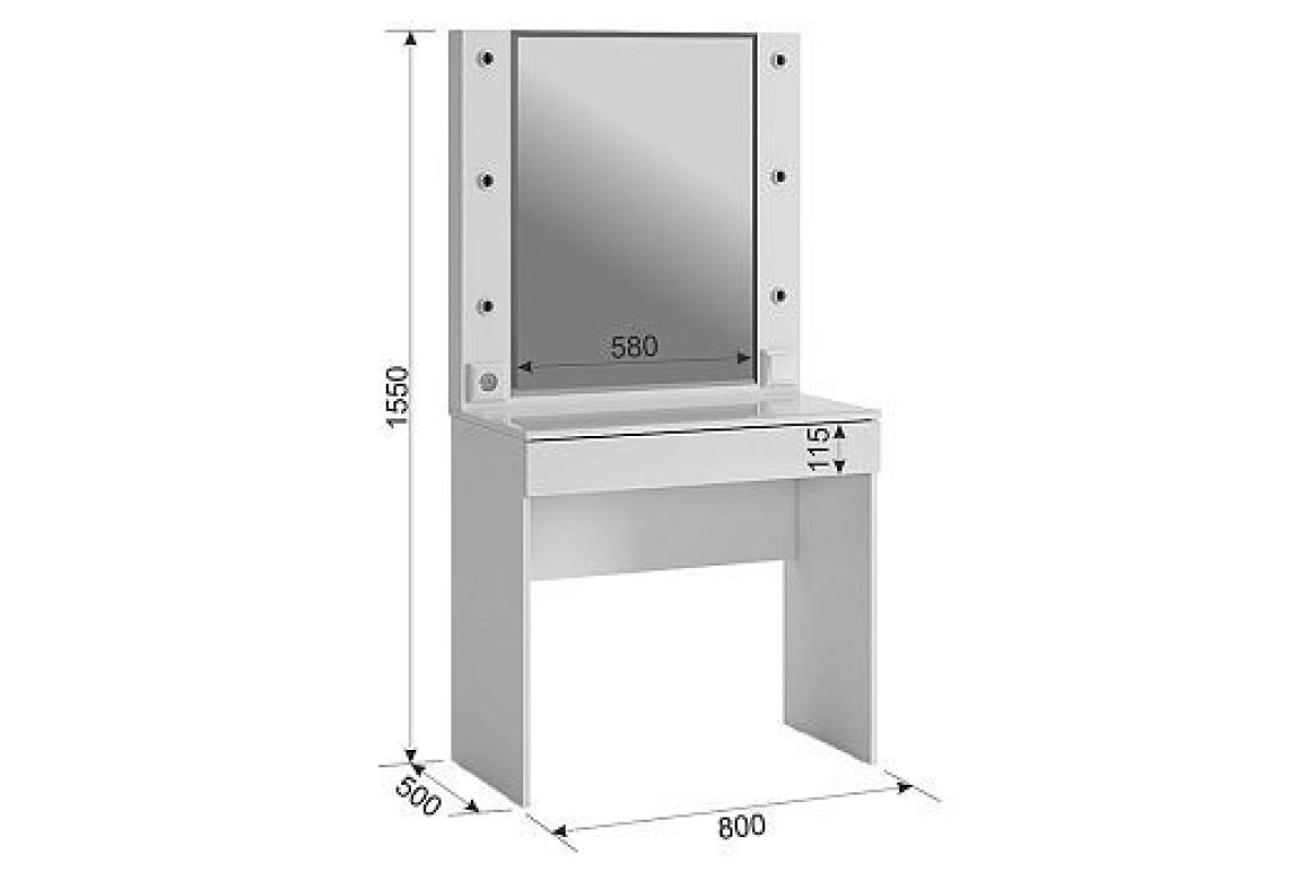 ГЛАМУР Трюмо | фото 2