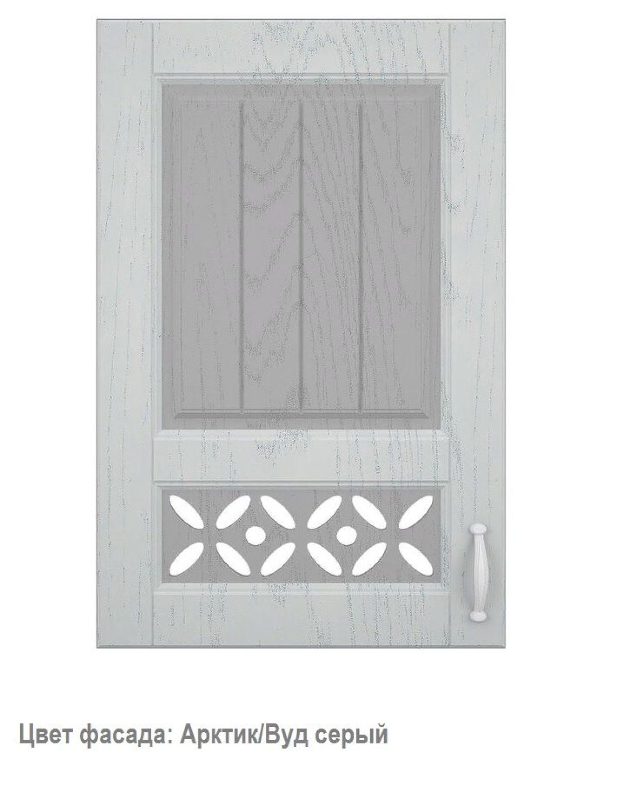 Кухонный гарнитур Камелия 1800 Арктик/Мурено (модульный) Горизонт | фото 3