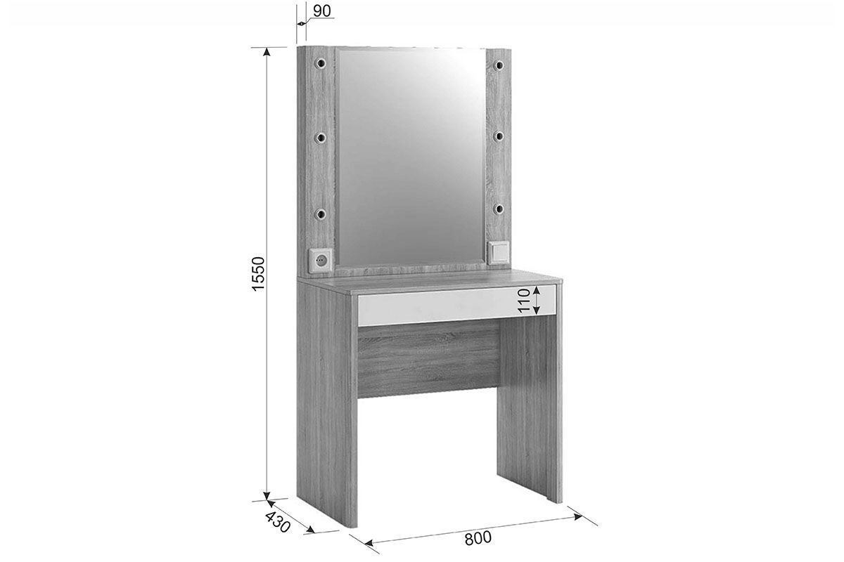ЗАРА К1 Спальный гарнитур | фото 9
