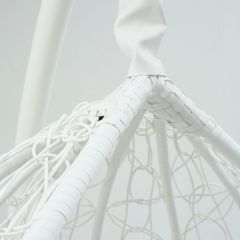 Подвесное кресло-кокон Бароло (белый/белый) | фото 23