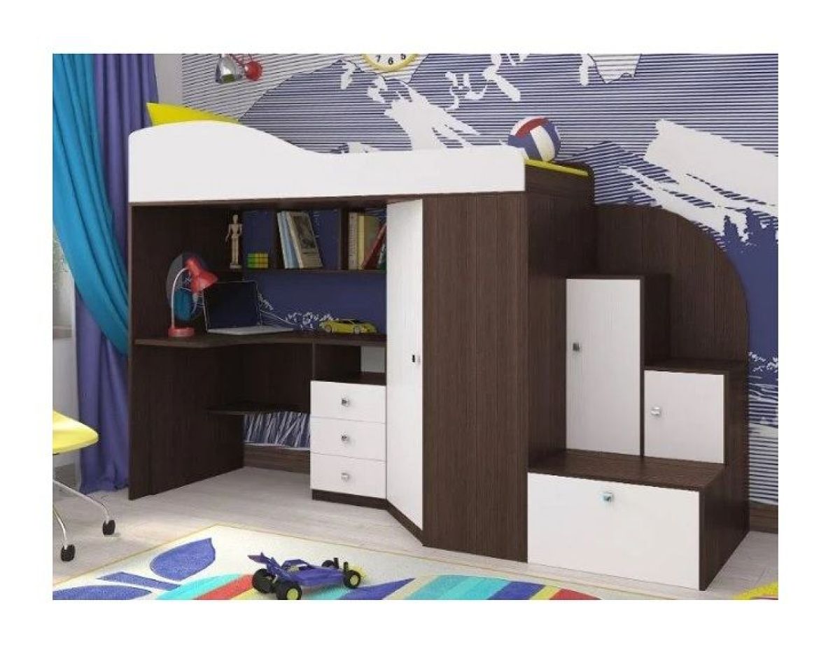 Кровать-чердак Кадет 1 (800*1900) | фото 2