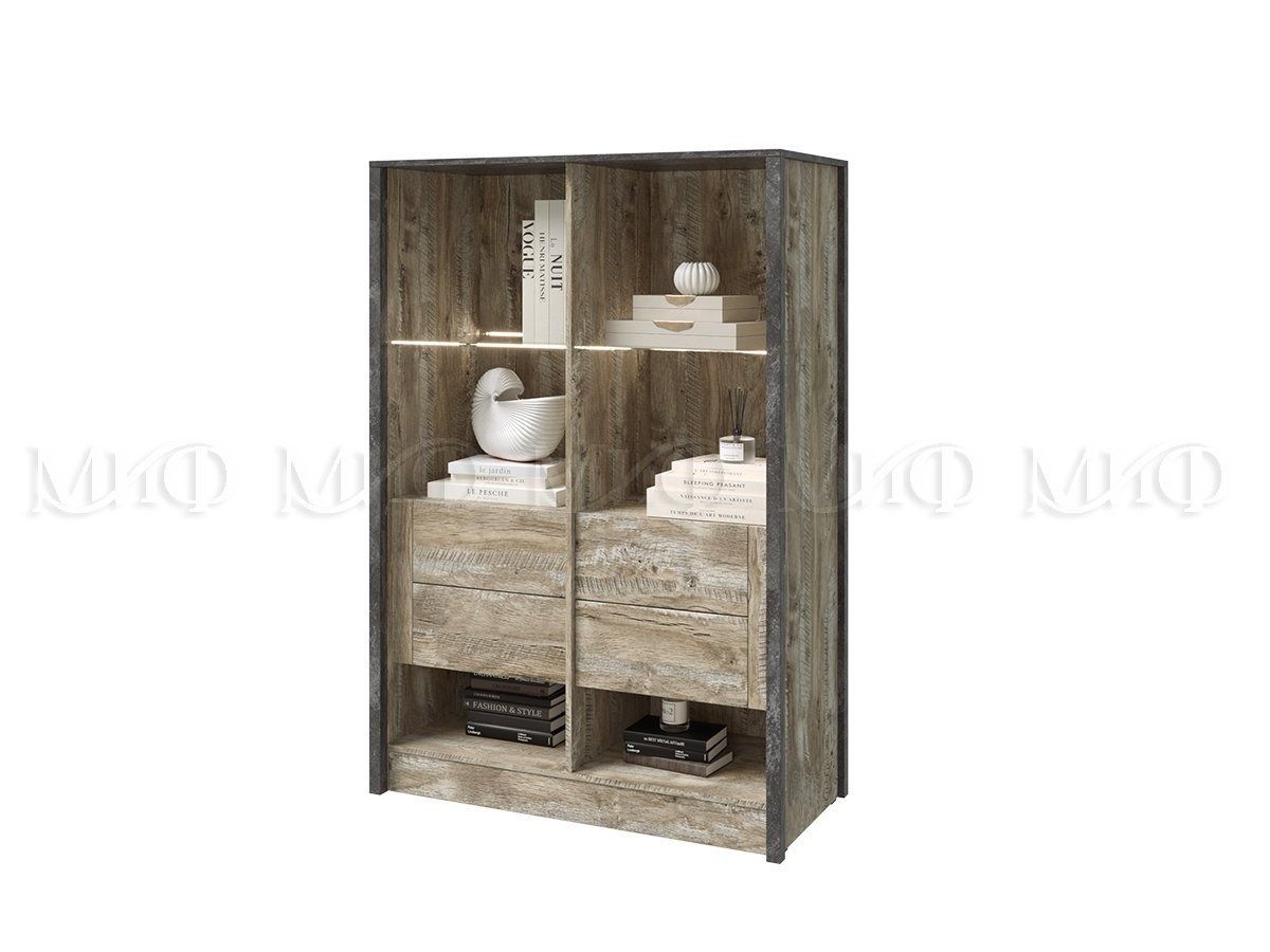 Гостиная Амели (модульная) Дуб Юкон-Бетон темный | фото 5