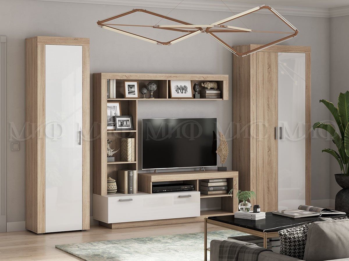 Ангара Пенал (Белый глянец/Сонома) | фото 3