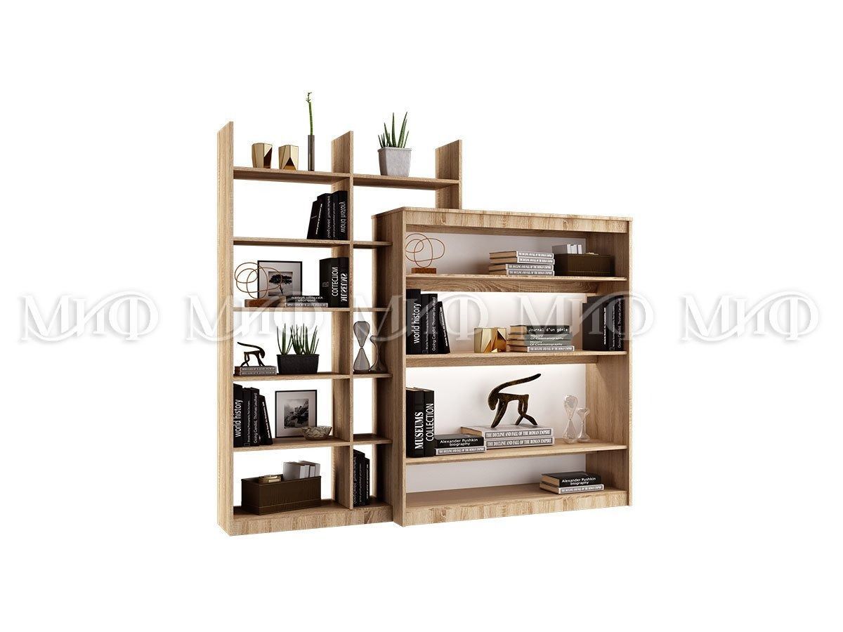 ТЕРРА Шкаф для посуды  (Бетон темный/дуб сонома) | фото 2