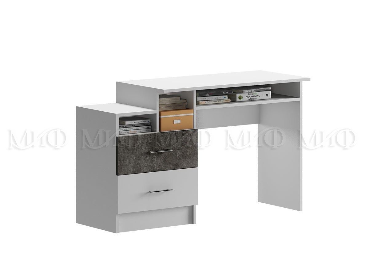 ВЕГА NEW Позитив Детская МДФ (модульная) Бетон темный/белый | фото 8