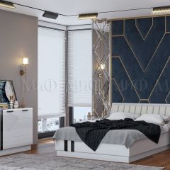 МАГНОЛИЯ Тумбы (комплект 2 шт) Белый глянец/Белый | фото 3