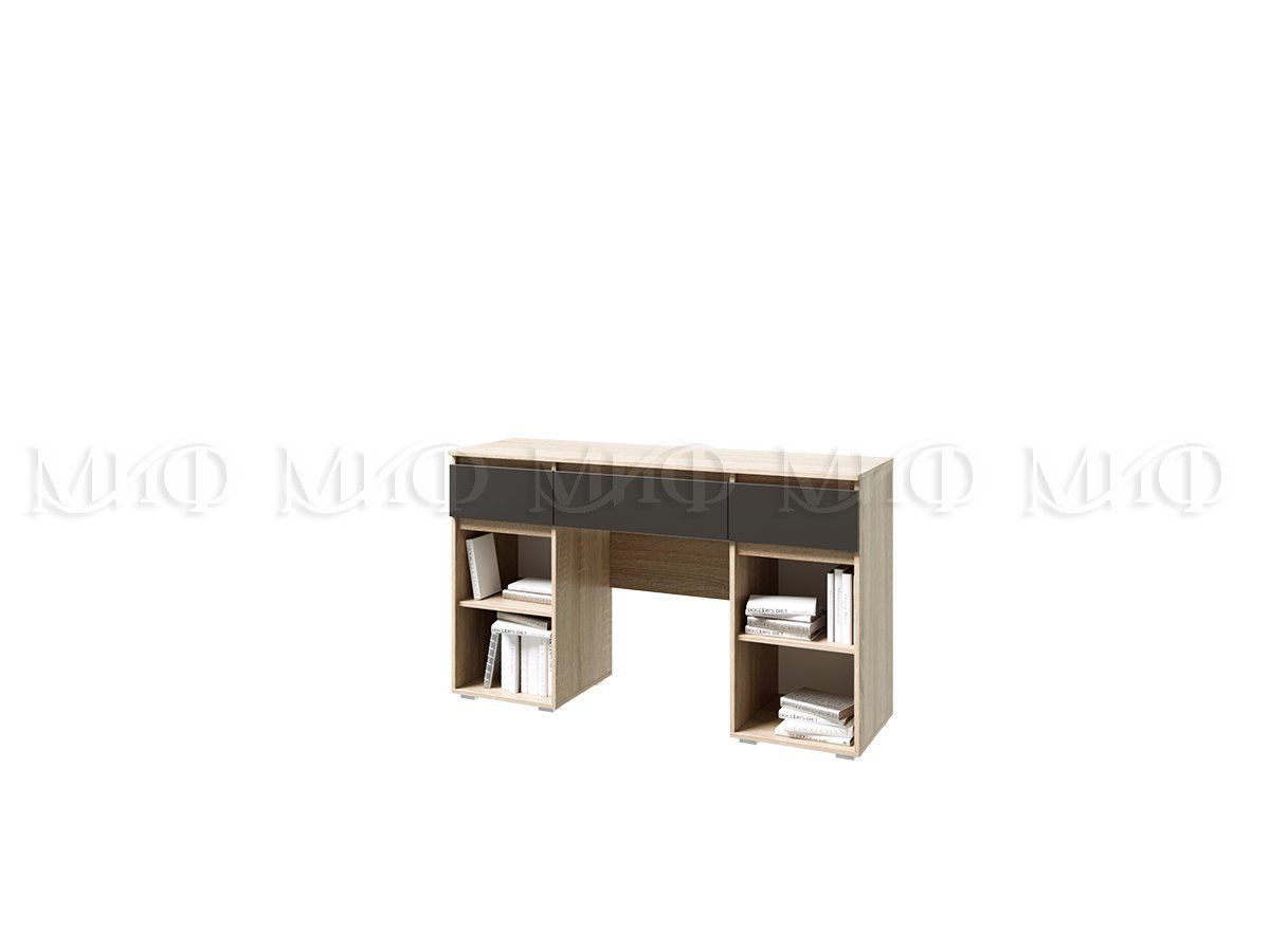 КИМ Спальный гарнитур МДФ (модульный) Графит софт/Сонома | фото 9