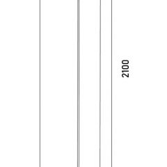 Спальный гарнитур Парус (Белый/Графит) модульный | фото 19