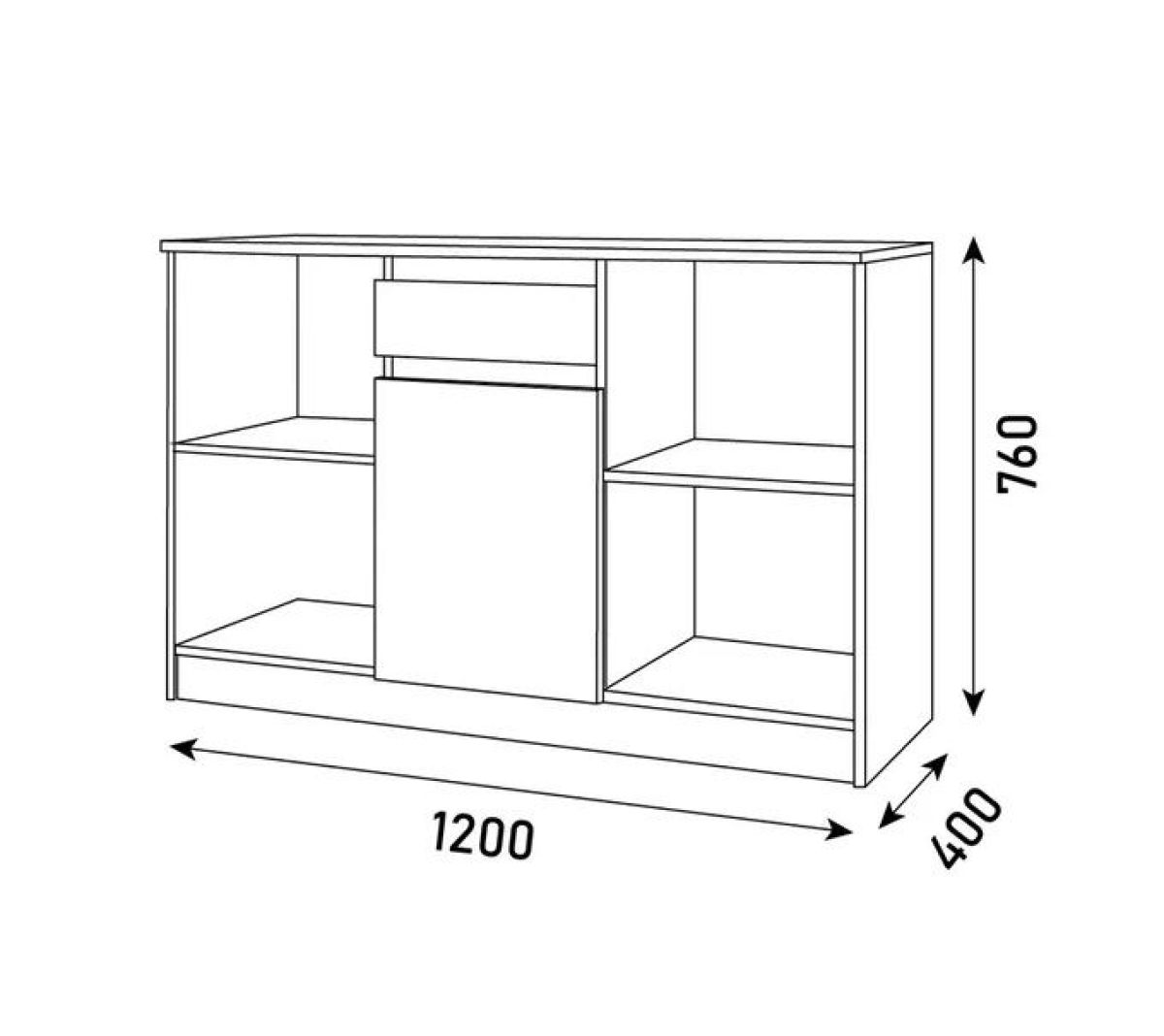 Тумба ТВ малая Парус | фото 8