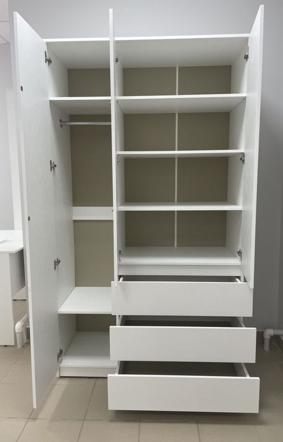 Спальный гарнитур "Бьянко" (модульный) | фото 7