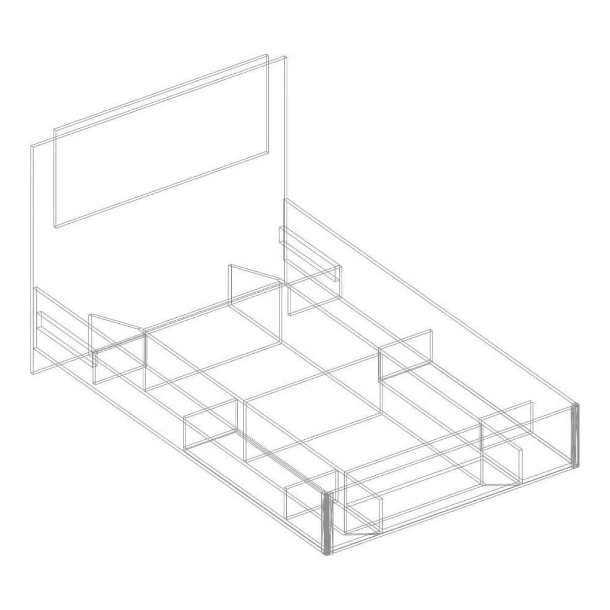 Кровать "Милана" БЕЗ основания 1200х2000 | фото 4
