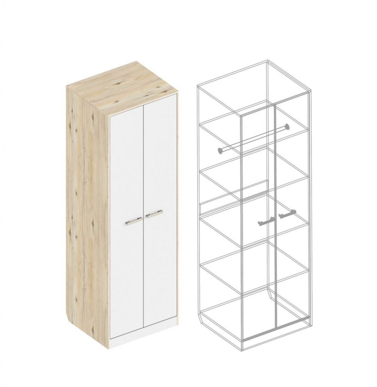 Спальный гарнитур "Милана" (модульный) | фото 11