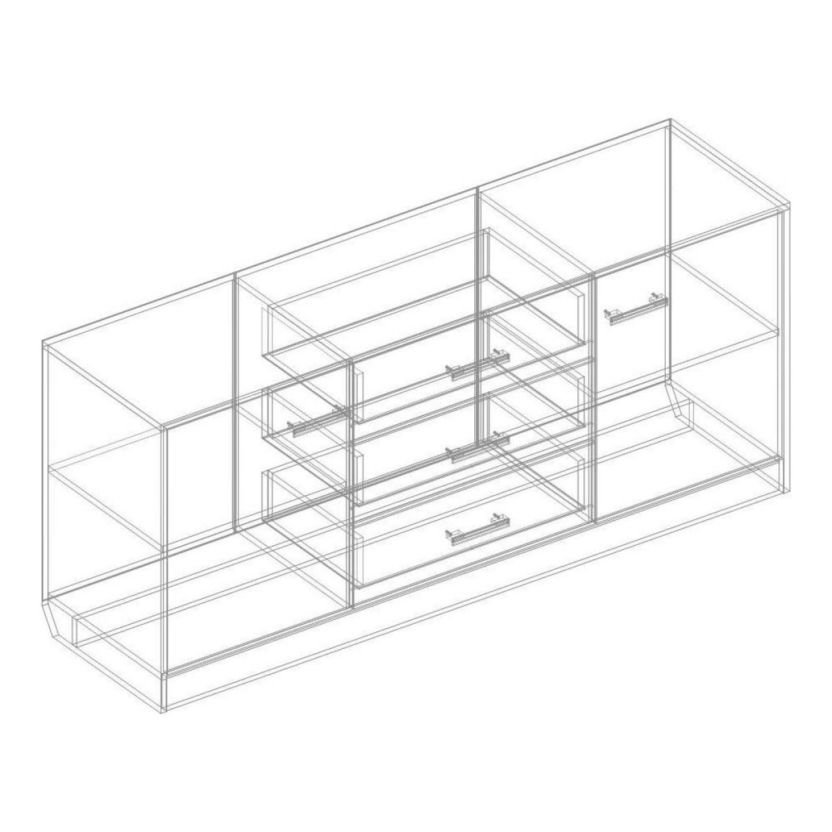 Спальный гарнитур "Милана" (модульный) | фото 24