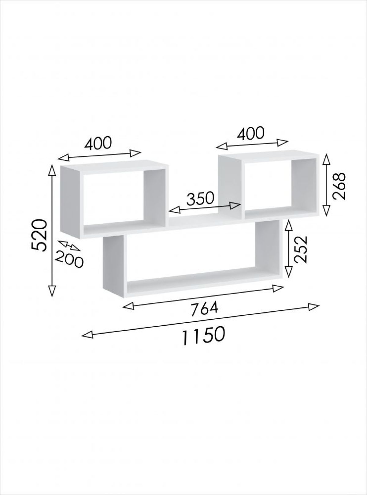 Полка навесная 6 Париж | фото 3