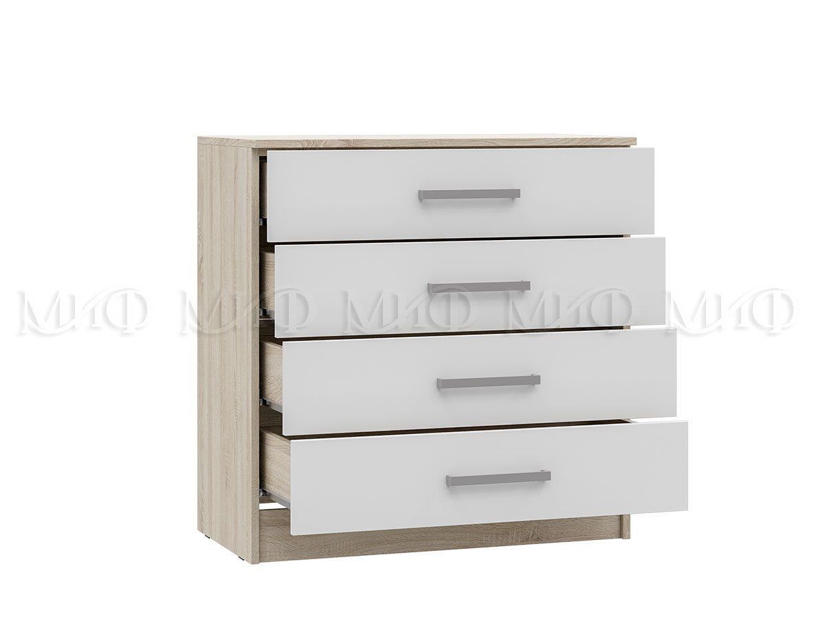 МАРТИНА Спальный гарнитур (модульный) дуб сонома/белый | фото 10