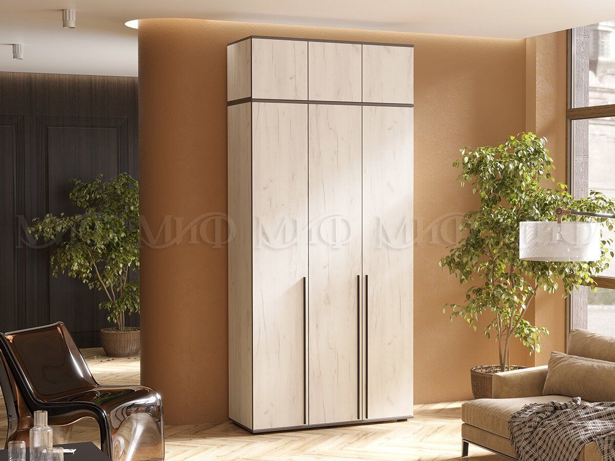 НОРД Шкаф 3-х ств с антресолью (1200) | фото 4