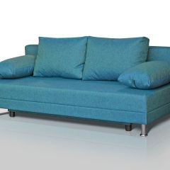 Диван-кровать Комфорт без подлокотников (4 подушки) BALTIC AZURE | фото 3
