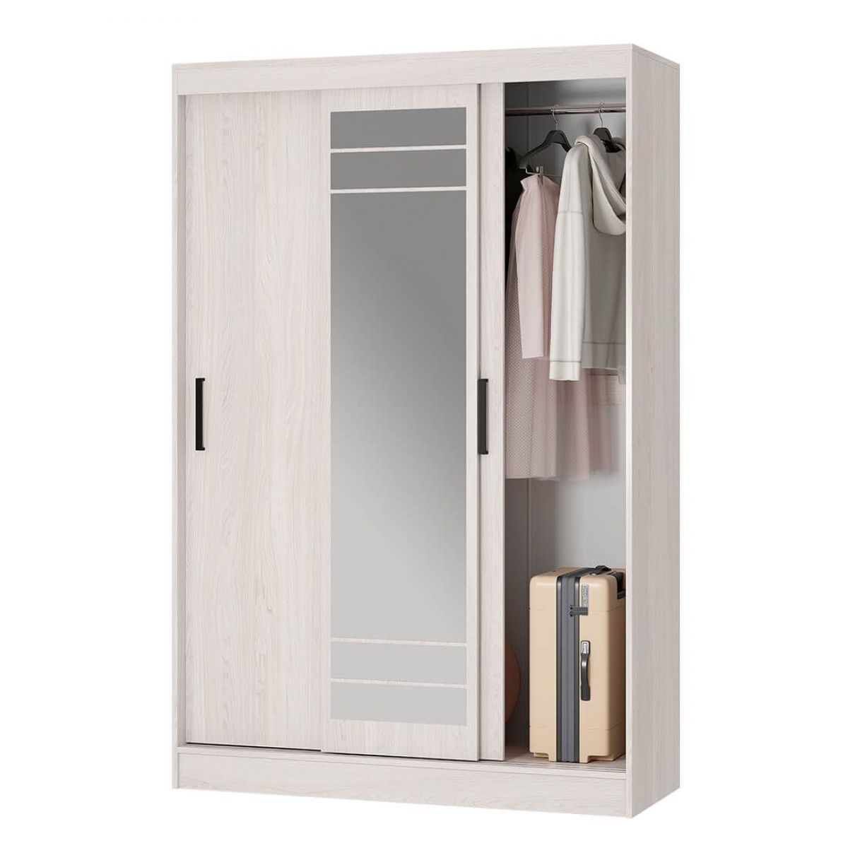 Шкаф-купе Тео ШКК-02 (ясень белый) | фото 3