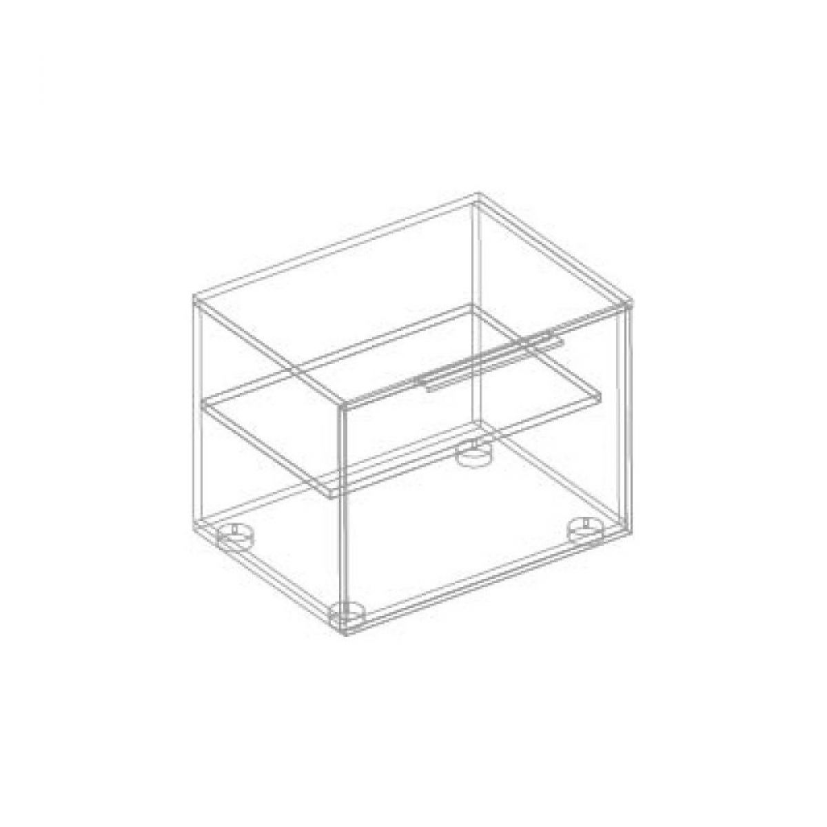 ВИТА Тумба 1-ств 600 (темно серый) | фото 2