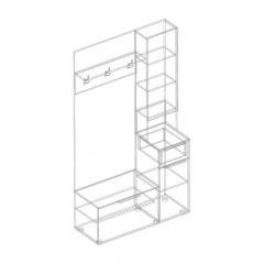 ВИТА Прихожая (модульная) темно серый | фото 3