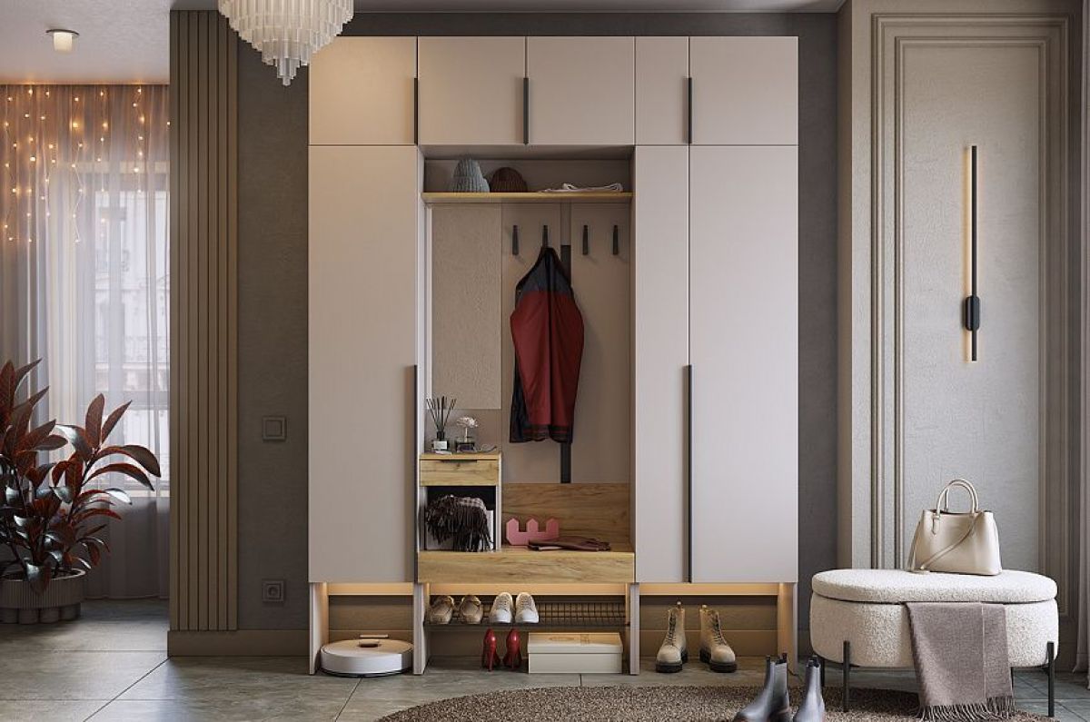 БАСКО Прихожая К9 (кашемир) | фото 2