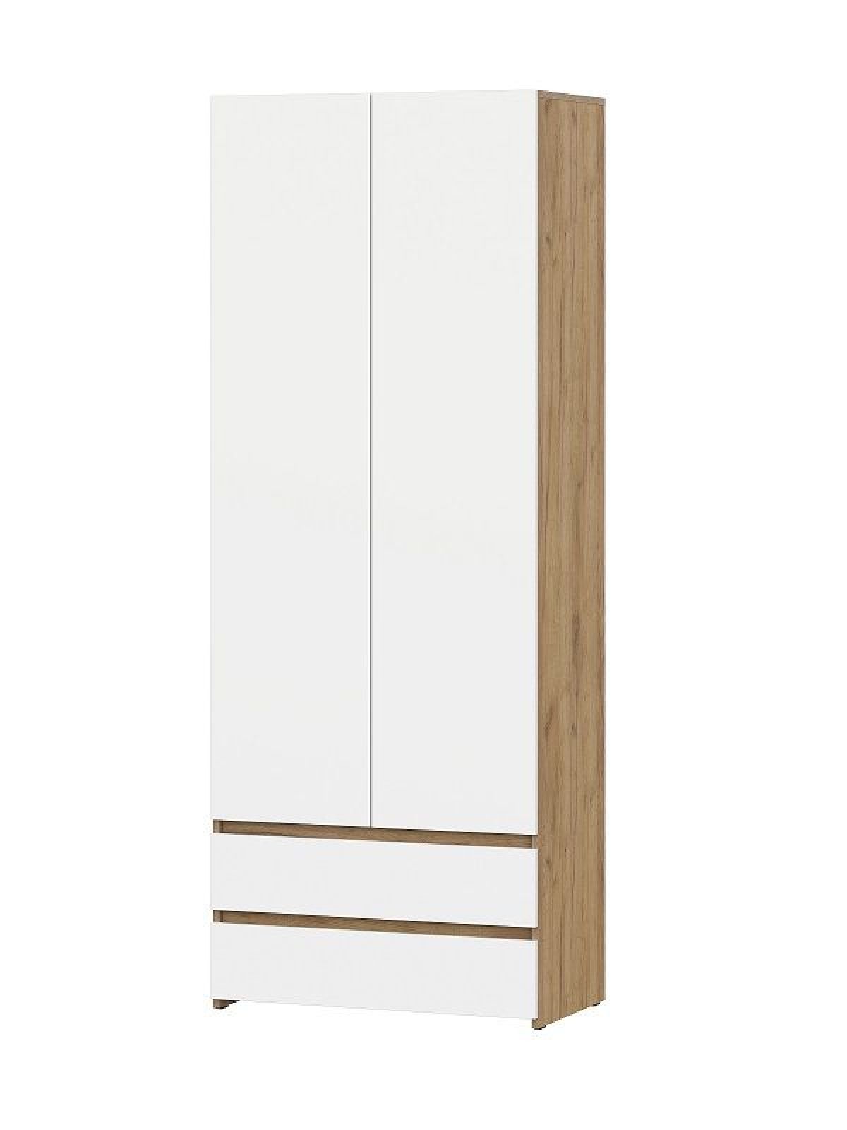 НЕКСТ 1 Вешалка с зеркалом + Шкаф 2-х ств. с ящиками | фото 2