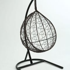 Подвесное кресло-кокон Бароло (коричневый/черный) | фото 5