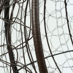 Подвесное кресло-кокон Бароло (коричневый/черный) | фото 12