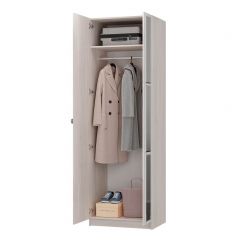 Шкаф 2-х створчатый Зарина ШК-01 (ясень белый) | фото 2