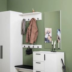 ЭЙР прихожая (модульная) Белый Шагрень | фото 33