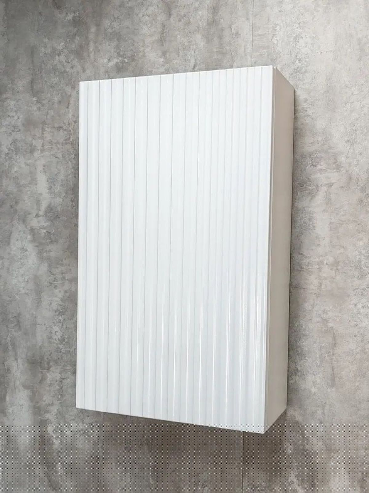 Шкаф навесной для ванной MH7-MA 450х750 (Белый-М 10.1.1) Белый глянец | фото 7