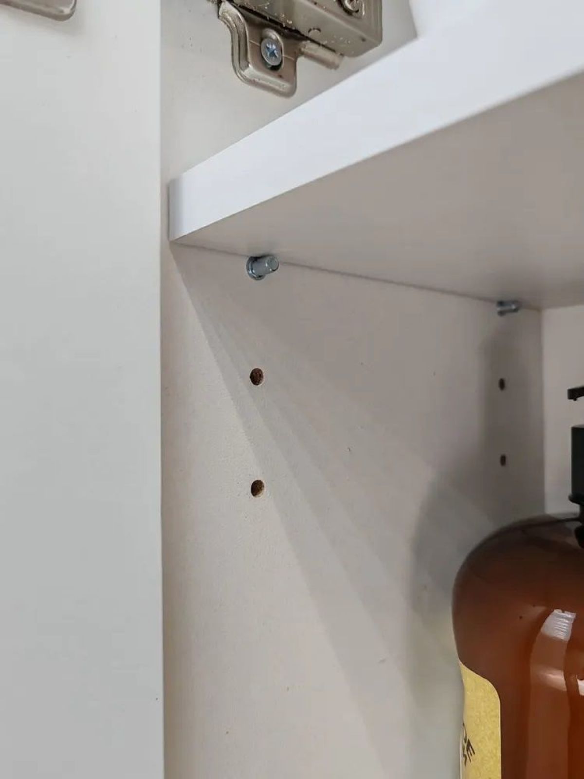 Шкаф навесной для ванной MH8-MA 600х750 (Белый-М 10.1.1) Белый глянец | фото 6